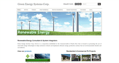 Desktop Screenshot of greenergysys-pr.com