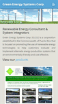 Mobile Screenshot of greenergysys-pr.com